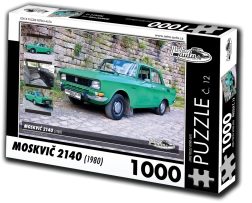 RETRO-CARS Puzzle Moskvitch 2140 (1980) 1000 pieces