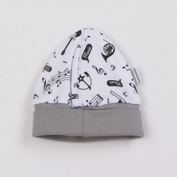Cuffietta per neonato in cotone NEW BABY Music