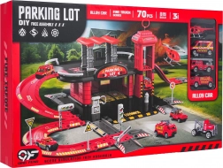 Firefighting parking station with accessories