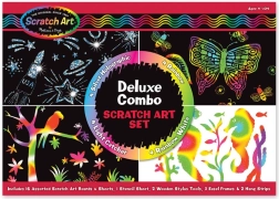 Deluxe Melissa & Doug Scratch Art Set, 16 pcs