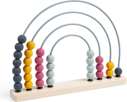 Wooden Rainbow Abacus BIGJIGS TOYS