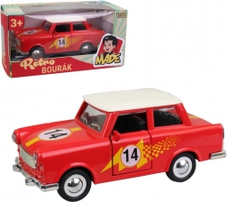 Kovinski avtomobilček Trabant, 12 cm