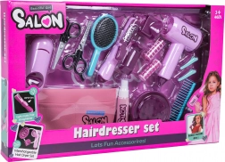 Mega Set for Little Hairdressers – Pink Salon for Kids