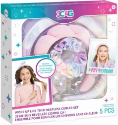 bezteplotní natáčecí set na vlny s čelenkou a sponkami