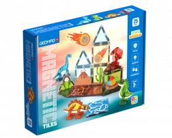 Geomag Magnetic Tiles Dino magnetic construction set for children