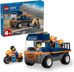 LEGO City Motorcycle Transport Truck
