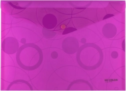 Busta con bottone A4 Neo Colori rosa