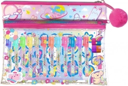 Barevná sada s blokem a pery