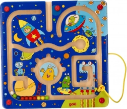 Labirinto magnetico in legno Spazio di Goki