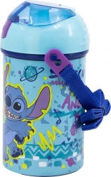 Otroška steklenička s trakom Stitch 450 ml