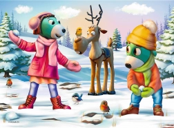 TREFLÍCI Puzzle Christmas Time 30 pieces