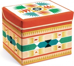 Teepee Toy Box and Seat by Djeco