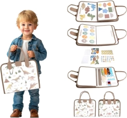 2kids toys senzorička busy knjiga dinosauri