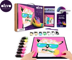 Slikanje z maso po številkah Lama 29 × 29 cm