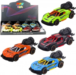 Sports car with light, sound and smoke effects