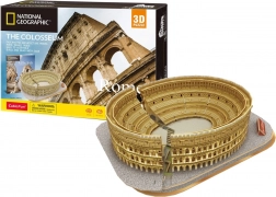 3D puslespil CubicFun National Geographic Colosseum 131 brikker