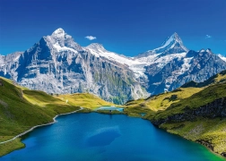 ALIPSON puzzle Lago Bachalpsee, Alpi – 1000 pezzi