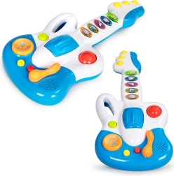 Otroška električna kitara z glasbenimi zvoki