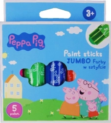 ASTRA jumbo színes stift – PEPPA MALAC, 4 db