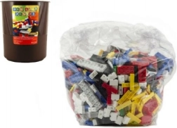 Mand vol blokken CHEVA – grote bouwset voor kinderen vanaf 6 jaar