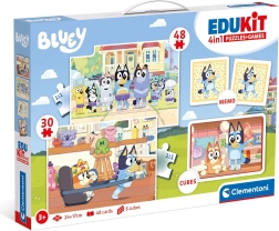 Edukit 4in1 Bluey – set educativo per bambini