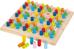 Wooden Sudoku with Colored Pegs