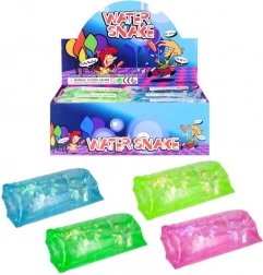 antistressz vizes játék konfettivel – kígyó