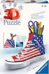 RAVENSBURGER 3D-puzzel Sneaker (Amerikaans) 108 stukjes