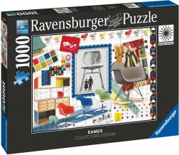Ravensburger puzzel Eames Design klassieke stoelen 1000 stukjes