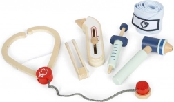Drewniany zestaw lekarski Small Foot, 6‑częściowy