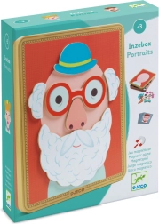 Magnetická sada INZEBOX Veselé tváre od DJECO