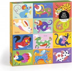 Chinese Zodiac Puzzle 500 Pieces