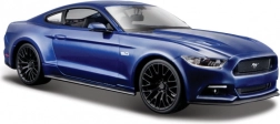Composite Ford Mustang GT 2015 Car Model 1:24 Blue