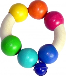 Hess Rainbow Rattle with Bell