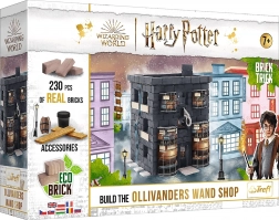 Bouwset BRICK TRICK HARRY POTTER Ollivanders toverstokkenwinkel van bakstenen, 230 stukken