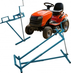 Ročni servisni dvig za vrtne traktorje, kosilnice, štirikolesnike in ATV 400 kg, širina 99 cm, kot 40°