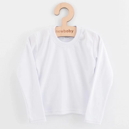 Otroška bombažna majica z dolgimi rokavi NEW BABY (velikost 104, 3–4 leta)