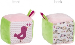 Goki tekstylna kostka motoryczna Ptaszyna/Tęcza