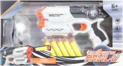Children's toy gun with foam darts and goggles