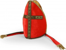 Mikulás süvege hímzéssel