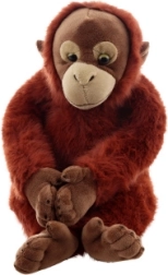 Plys orangutang 25 cm miljøvenlig