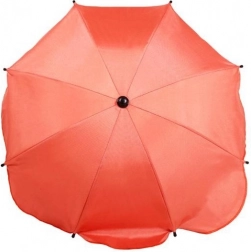 stroller umbrella orange with flexible joint