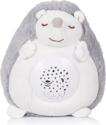 hérisson en peluche avec projecteur et musique Chipolino