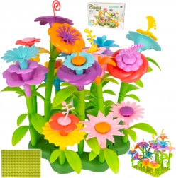 DIY Flower Building Set 141 Pieces – Build Your Own Garden