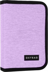 Astuccio scolastico Unicolor viola, un piano con due lembi