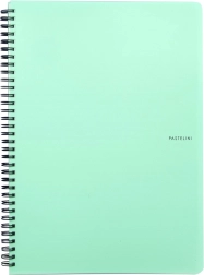 A5 Ring Notebook Pastelini, Green, PP Covers