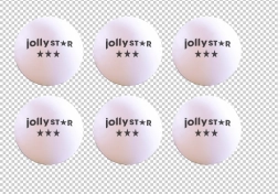 JollyStar 40 mm Ping Pong Balls, 6 pcs
