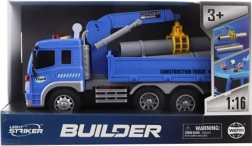 Baufahrzeug mit Batterie, Sound und Schwungradantrieb