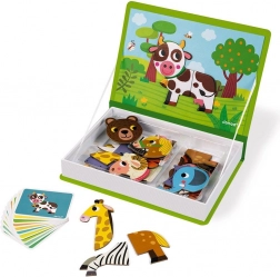 Janod Magnetibook Animals – magnetic book for children