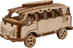 Holz-3D-Puzzle WOODEN CITY Superfast Retro-Minibus